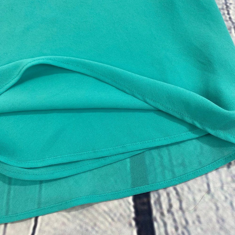 Bajee Collection by Becool Green Chiffon Top Tank - Picture 6 of 8